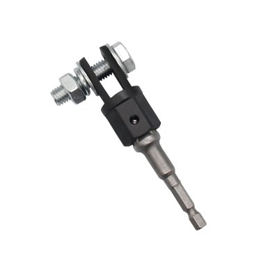 Yeacher Adaptateur de Prise Ciseaux Adaptateur de Perceuse 1/2 Pouce Tige Hexagonale 1/2 Pouce Clé d'Entraînement/impact 13/16 Pouces Clé Crantée/fer à Pneu Ou Prise