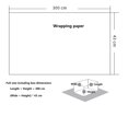 thumbnail image 2 of RKSTN Wrapping Paper Festival Birthday Party Gift Wrapping Paper Double-sided Watercolor Series Paper Rolls Thick Gift, 2 of 2