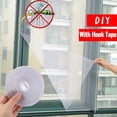 thumbnail image 1 of Indoor Insect Fly Screen Curtain Mesh Mosquito Netting Door Window, 1 of 8