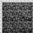 thumbnail image 4 of oneOone Polyester Spandex Gray Fabric Floral Sewing Craft Projects Fabric Prints By Yard 56 Inch Wide, 4 of 5