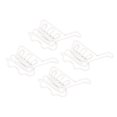 thumbnail image 2 of Paper Clips, Metal Paperclips White Small  For Office For Home For Daily Use, 2 of 8