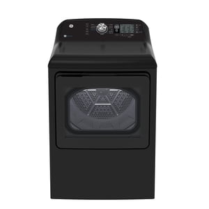 GE 7.4 cu.ft. sécheuse électrique à charge supérieure avec SaniFresh Cycle Diamant Gris - GTD68EBMRDG