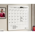 thumbnail image 4 of Calendrier effaçable à sec Quartet de 12 po x 12 po, format mensuel, 4 of 9