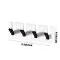thumbnail image 2 of EGNMCR Key Wall Decorative Key And Email With Large Key Hook Pocket Piano Shaped Key Punch Key Hook key hook, 2 of 5