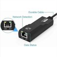 thumbnail image 4 of Adaptateur Ethernet USB 3.0 vers RJ45, Adaptateur Réseau LAN 1000 Mbps, Compatible avec Windows 10/8.1/8/7/Vista/XP, Mac OS 10.6 et Plus, Linux, 4 of 5