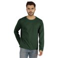 thumbnail image 1 of Inkmeso Men's Long Sleeve Cotton Basic Shirt Lightweight Solid T-Shirts, 1 of 7