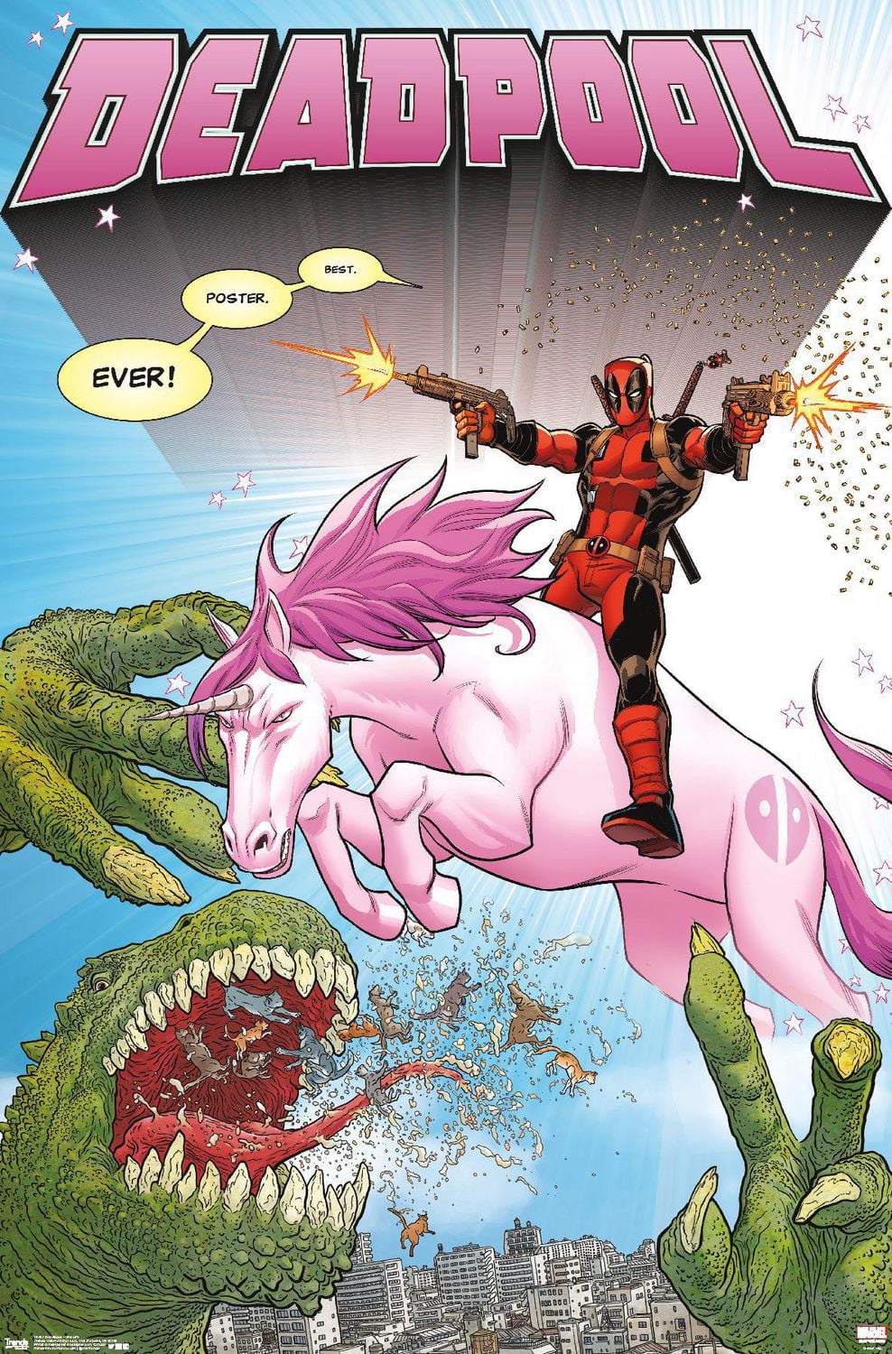 Deadpool de Marvel Comics - Licorne