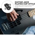 thumbnail image 2 of 2 Ensembles de Plaques de Guitare Style Tasse Remplacement de Plaques de Guitare avec Vis, 2 of 8
