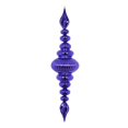 thumbnail image 1 of Vickerman M183866 41 in. Purple Shiny Finial Ornament, 1 of 1