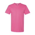 thumbnail image 1 of American Apparel USA-Made Fine Jersey Tee, L, Fuchsia, 1 of 3