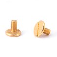 thumbnail image 4 of 20 Pcs Tête Ronde en Cuivre Massif Rivet Bouton Accessoires en Cuir DIY (10*8mm Or), 4 of 8