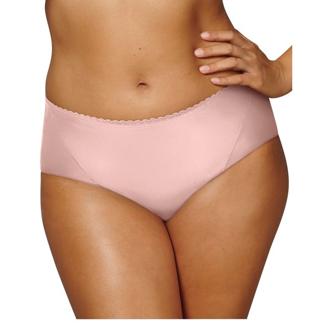 Playtex Womens Love My Curves Incredibly Smooth Cheeky Hipster, 2XL