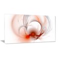 thumbnail image 2 of Nébuleuse Galactique Fractale Rouge - Impression Artistique Abstraite Surdimensionnée sur Toile, 2 of 3