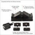 thumbnail image 3 of Double kit de station de charge PowerA pour Xbox One - Noire, 3 of 9