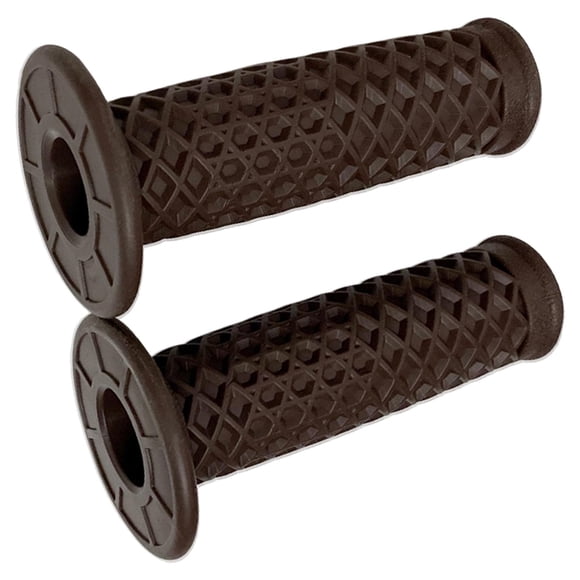 funtasica 1 Pair Motorbike Accessories Comfort Universal Motorcycle Brown