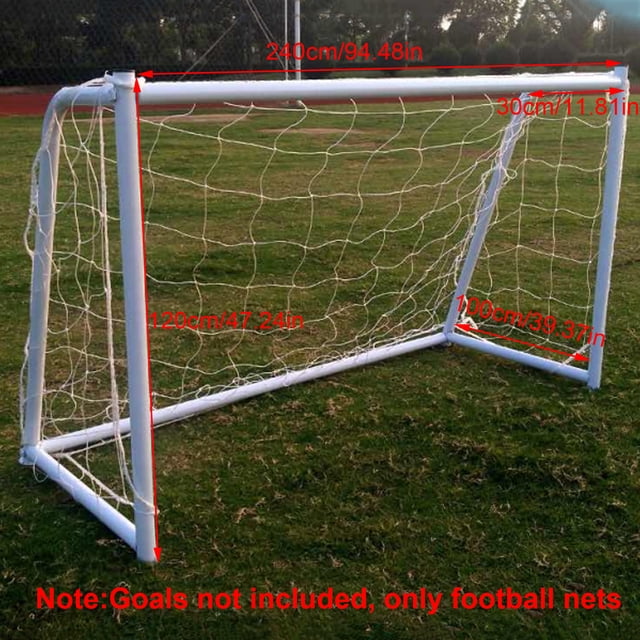 Football Soccer Goal Net, White Soccer Net, For Training For Soccer Practice