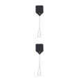 thumbnail image 2 of Transemion 1/2/3/5 Effective And Portable Fly Swatter For Outdoor Activities Iron Wire Is Sturdy And Durable black 2PCS, 2 of 6