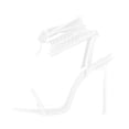 thumbnail image 1 of Sandales à Talons Hauts à Brides Enroulées pour Femmes, Sandales à Strass, 1 of 9