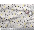 thumbnail image 2 of Soimoi Rayon Fabric Cat Animal Printed Fabric 1 Yard 56 Inch Wide, 2 of 3