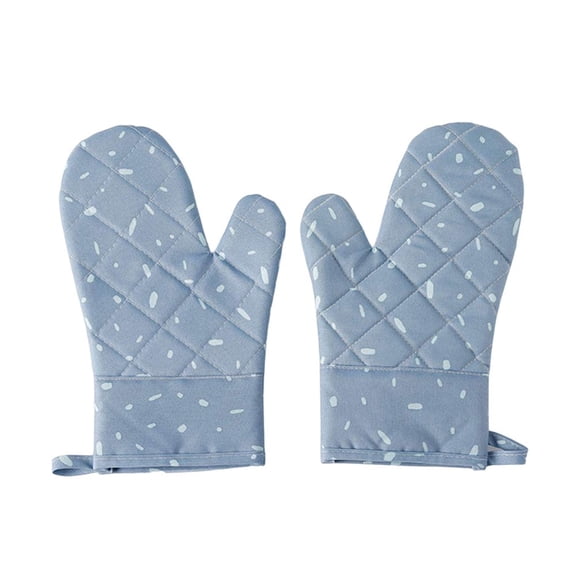 AMERTEERSet Of 6 Oven Mitts And Pot Holders Kitchen Microwave Mitts Heat Oven Mittens And Oven Hot Mitts Pad For Cooking