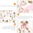 thumbnail image 3 of JUNWELL 100 Pcs Mini Christmas Gift Bags Tiny Baggies Small Baggies Mesh Bag Drawstring Pouches Bronzing Pink, 3 of 5