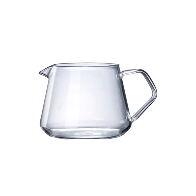 DOLITY Borosilicate Glass Coffee Pot Drip Coffee Pot Hot Pot Coffee Maker Reusable Heat 400ml
