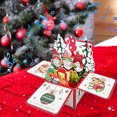 thumbnail image 4 of Lksixu Christmas Decorations Christmas Card Up Christmas Tree With Lights And Music Greeting Card Christmas Tree Up Christmas Card LED Light Christmas Card Xmas Decor for Holiday Party Wedding, 4 of 5