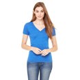 thumbnail image 1 of Bella + Canvas T-Shirt à Manches Courtes Col en V Profond pour Femmes, 1 of 1