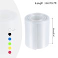 thumbnail image 2 of Unique Bargains 60mm Flat 6m Clear PVC Heat Shrink Tube Wraps Battery Wrap for Big Battery Pack, 2 of 5