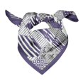 thumbnail image 1 of Bimba Cotton Voile Rectangular Printed Scarf Women Wrap Bandanas-40 x 40 Inches, 1 of 7