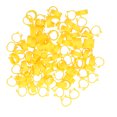 thumbnail image 1 of 100PCS 8mm Pigeons Leg Rings Easy Identify Reusable Lightweight Durable Poultry Supplies, 1 of 8