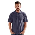 thumbnail image 5 of UCC 50/50 Mens Plain Pique Short Sleeve Polo Shirt, 5 of 5