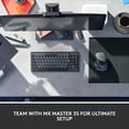 thumbnail image 4 of Logitech MX Mechanical Mini Wireless Illuminated Keyboard, Clicky Switches, Backlit, Bluetooth, USB-C, macOS, Windows, Linux, iOS, Android, Graphite, 4 of 13