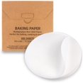 thumbnail image 1 of 500 Pcs Feuilles de Papier Parchemin pour Cuisson Rondes 6 Pouces, Moules à Gâteau Ronds Doublures en Papier Parchemin, Cercles de Papier Parchemin Antiadhésifs pour Cuisson, Moule à Cuisson pour Friteuse à Air Chaud Cuisson à la Vapeur Coupe à Pain Gâteau (Blanc-6 Pouces), 1 of 6