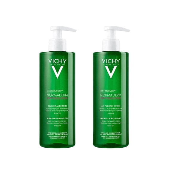Vichy Normaderm Phytosolution Gel Purifiant 400 ml Lot de 2