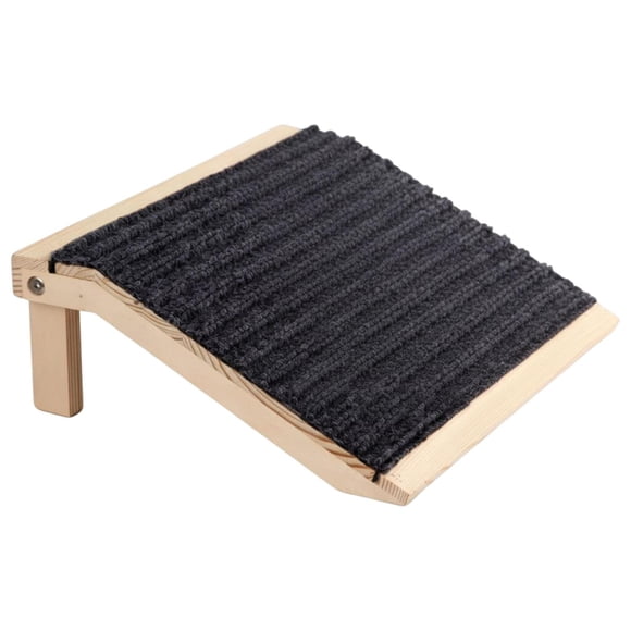 Bunblic Dog Ramp Stairs Pet Ladder Lightweight Portable Triangular Support Wood Pet Ramp Dog Stair for Couch Senior Injured Dogs Sofa