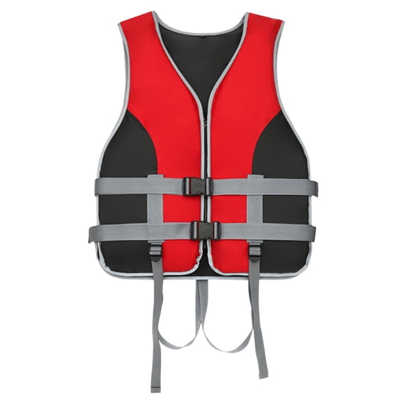 Veste de Sauvetage pour Adulte à Haute Flottabilité avec Bandes Réfléchissantes pour la Sécurité Nautique, Boucles Ajustables, Conception Ergonomique pour la Natation, la Navigation de Plaisance et les Urgences
