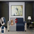 thumbnail image 2 of 2024 Pet Products Furniture Cover  Reversible Protector for Dogs & Cats  Chair  Navy/Gray, 2 of 5