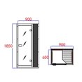 thumbnail image 3 of Blisspod 1-Person Far Infrared Sauna Hemlock Low EMF 3 Heaters – Brown, 3 of 7