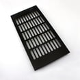 thumbnail image 3 of Lefu Black Alloy Rectangular Air Vent Grille Ventilation Cover for Cabinets Wardrobes, 3 of 9