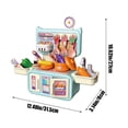 thumbnail image 4 of Drppepioner Educational Kitchen Play Set Simulation Sink with Faucet Water Circulation Pretend Cooking Game, 4 of 6
