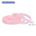 thumbnail image 2 of Uxcell Grosgrain Ribbons with White Dots Ribbon Bow Decoration Crafts Gift Wrapping Wedding Pink 25 Yards 3/8 Inch, 2 of 7