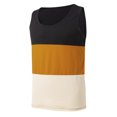 thumbnail image 4 of Débardeur pour Hommes, Débardeurs de Sport à Col Rond pour Hommes, Mode Décontractée, Chandail à Imprimé Patchwork, 4 of 4