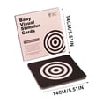 thumbnail image 2 of Clearance,Early Education Visual Card 0-3 Months Baby Tracking Card Early Education Cards, 2 of 5