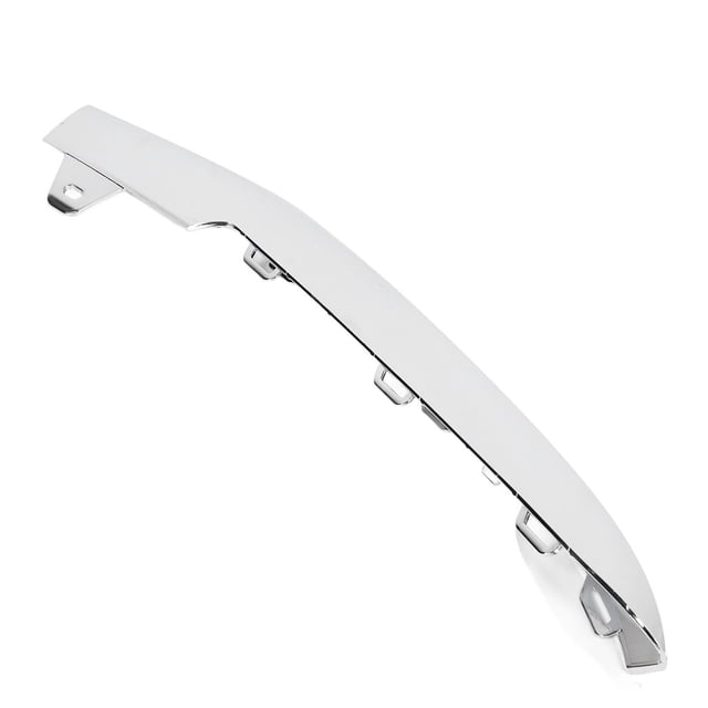 Front Bumper Chrome Trim Strip Reliable Protection Stylish Look High Strength for E Class W212 Amg Line 2014 2016 Time and Effort Saving No Special Tools Required