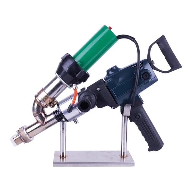 Omembrane Extruder Plastic Extrusion Welder Machine, Vinyl Weld Extruder Hot Air Welder Gun omembrane Repair Seam Welding Gun
