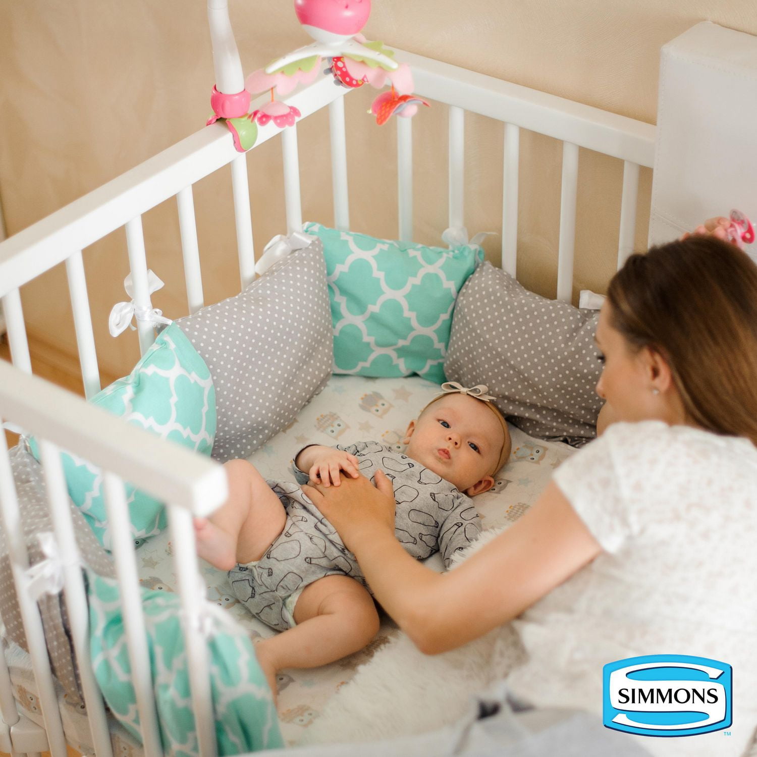 Simmons Mini Perfect Slumber Infant Crib Mattress