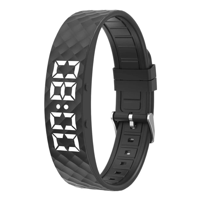 Wzzjkit Vibration Reminder Smart Wristband Sleep Monitoring Alarm Watch Sports Rechargeable Wristband