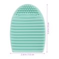 thumbnail image 2 of Tapis de Nettoyage en Silicone pour Brosse à Maquillage Durable Réutilisable Couleur Assortie 6 Pcs, 2 of 9
