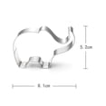 thumbnail image 3 of Lovely Elephant Cookie Cutter Stainless Steel Biscuit Molds for Home Kitchen Baking, 3 of 4